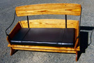 Horse Drawn Vehicle Ash Seat