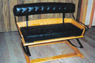 Horse Drawn Vehicle Open Back Seat