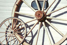 Custom Made Large Decorator Wagon Wheels