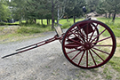 Horse Drawn Meadowbrook Cart with Lamps