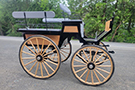 Four Passenger Wagonette With Wood Wheels